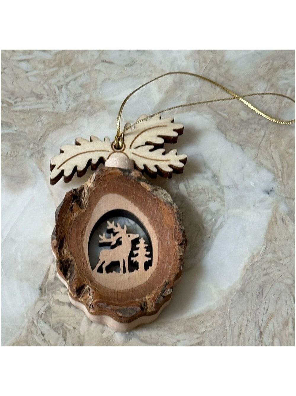 HANDMADE CHRISTMAS ORNAMENT.
